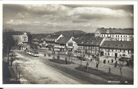Lendplatz um 1940 Verlag Kramer