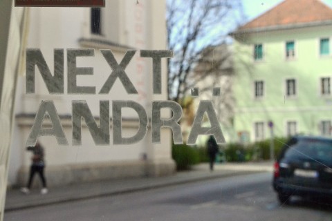 Vor dem Büro der Nachbarschaften befand sich hier die Galerie "Next Andrä"