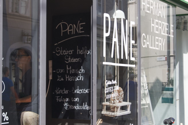 Der PANE-Shop in der Mariahilferstraße. 