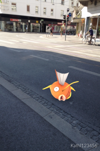 Pokémon Fang in der Annenstraße