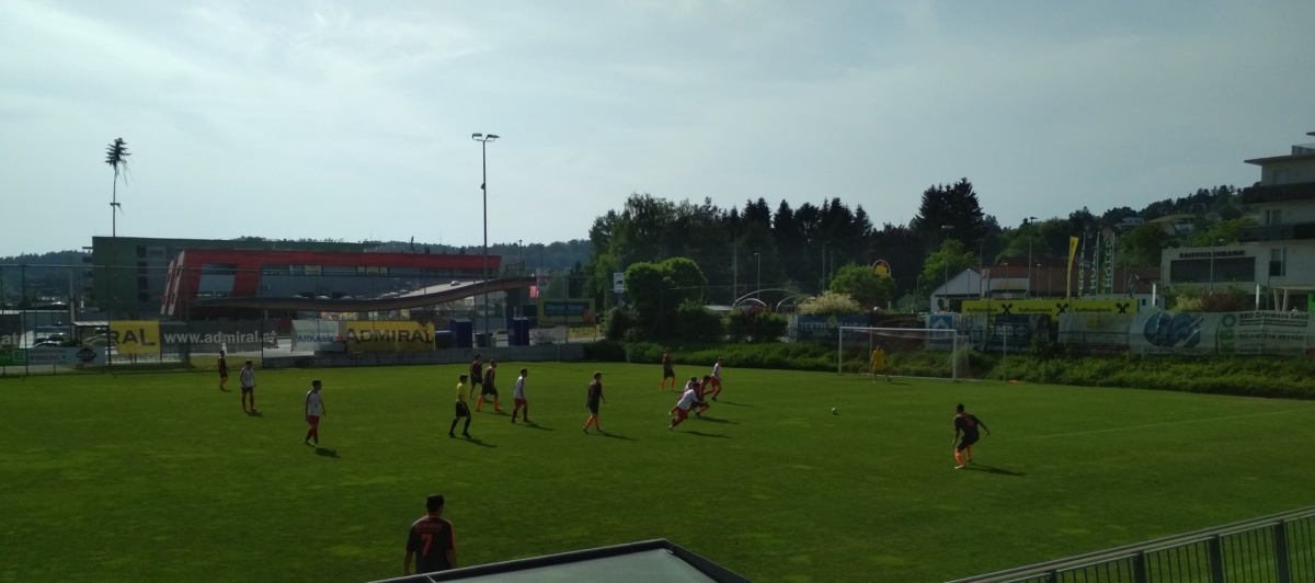 Eine Spielsituation des Matches SV Pachern II gegen GSV Wacker 