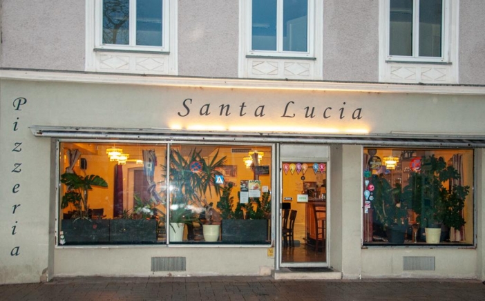 Die Pizzeria Santa Lucia am Lendplatz 