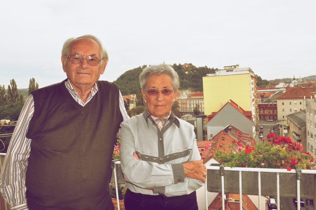Ehepaar Helmut und Ella Kleinschuster; Foto: Julia Slamanig