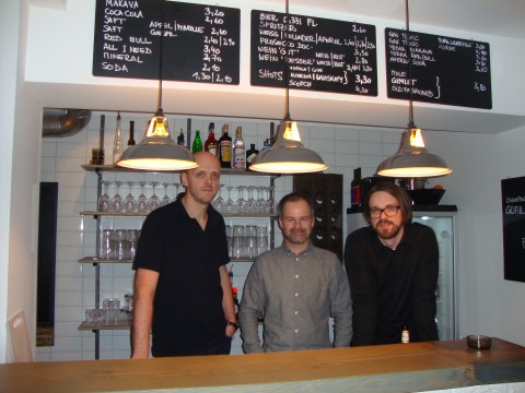 Die Inhaber der neuen Bar