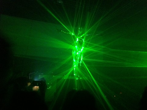 Die menschliche Discokugel