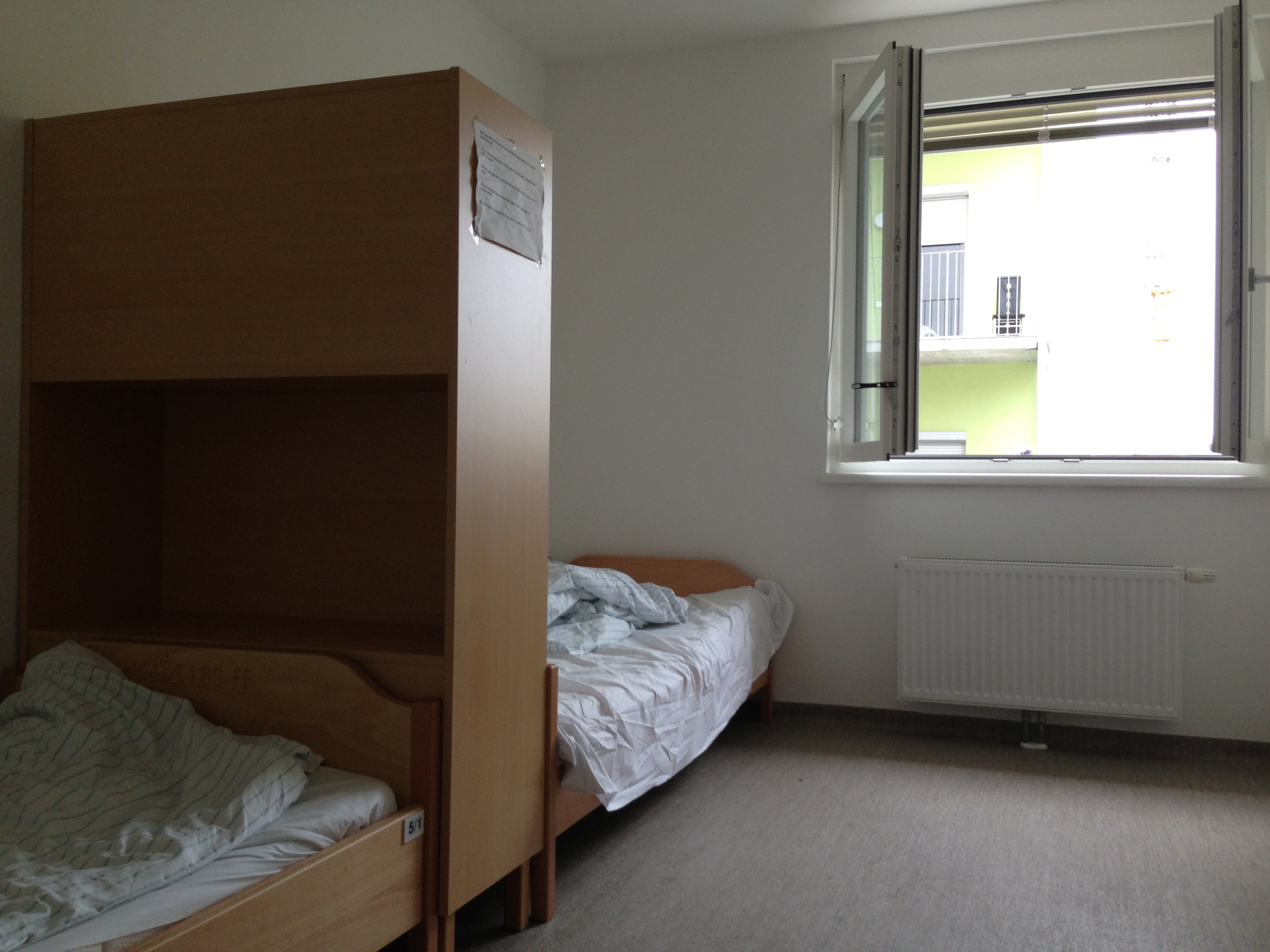 Ein neues Doppelzimmer der Notschlafstelle