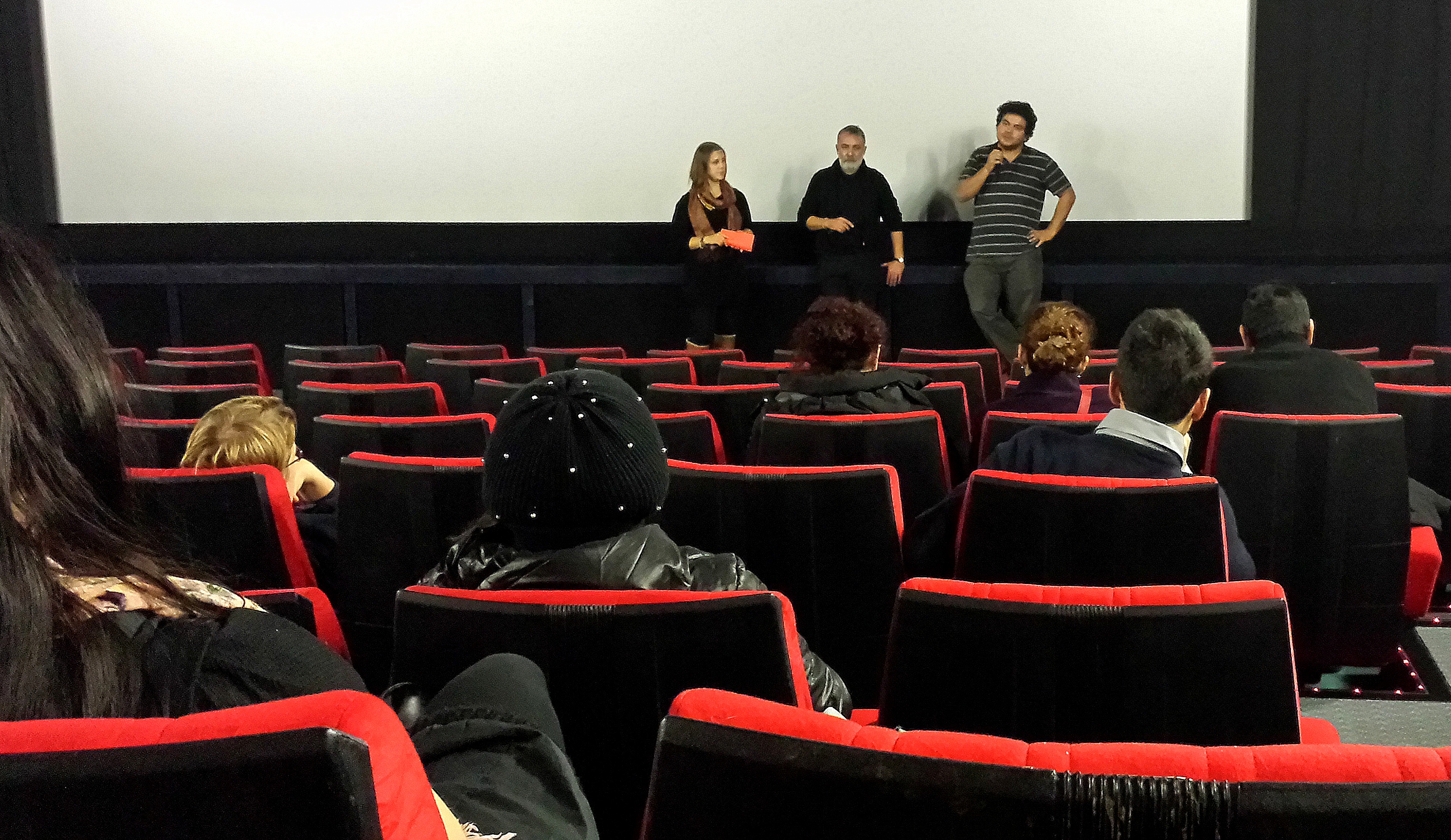 DIskussionsrunde mit Orhan Alkaya