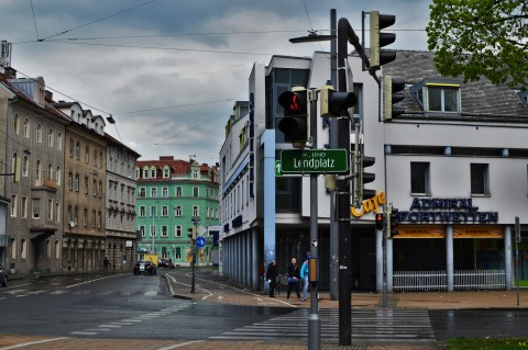 Der Lendplatz - Ein Verkehrsknotenpunkt, der einigen Angst einflößt.