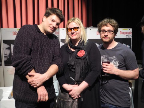 Die beiden großen Diagonale-Preise gingen heuer an Nikolaus Geyrhalter, Veronika Franz und Severin Fiala (von links nach rechts).