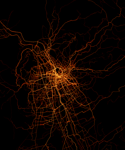 graz heatmap Bike Citizens