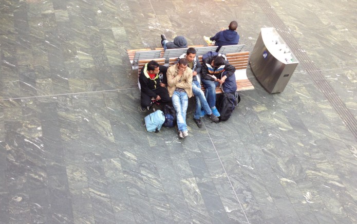 Freude, Traurigkeit, Hoffnung, Angst, Wut...am Hauptbahnhof kommt alles zusammen