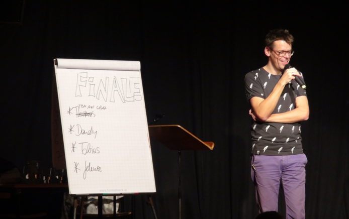 Poetry Slam Moderator Markus Köhle