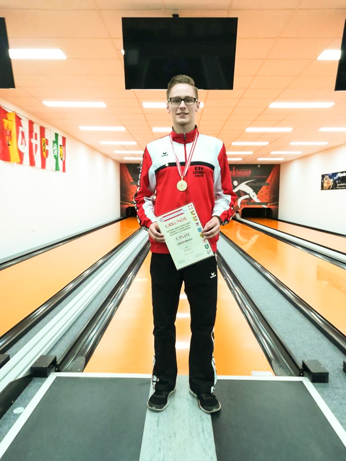 Kegelweltmeister Marco Linzer