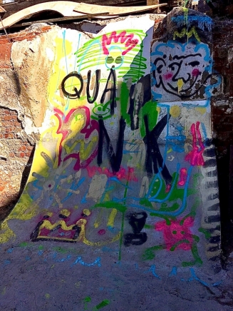 Die bunte Skater Rampe