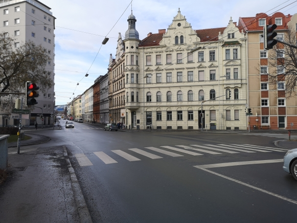 Kreuzung Josef Huber Gasse Eine Der Komplexesten Im Stadtgebiet 