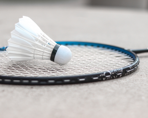 Badminton: Federball und Schläger