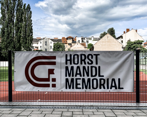 Plakat des Horst Mandl Memorial