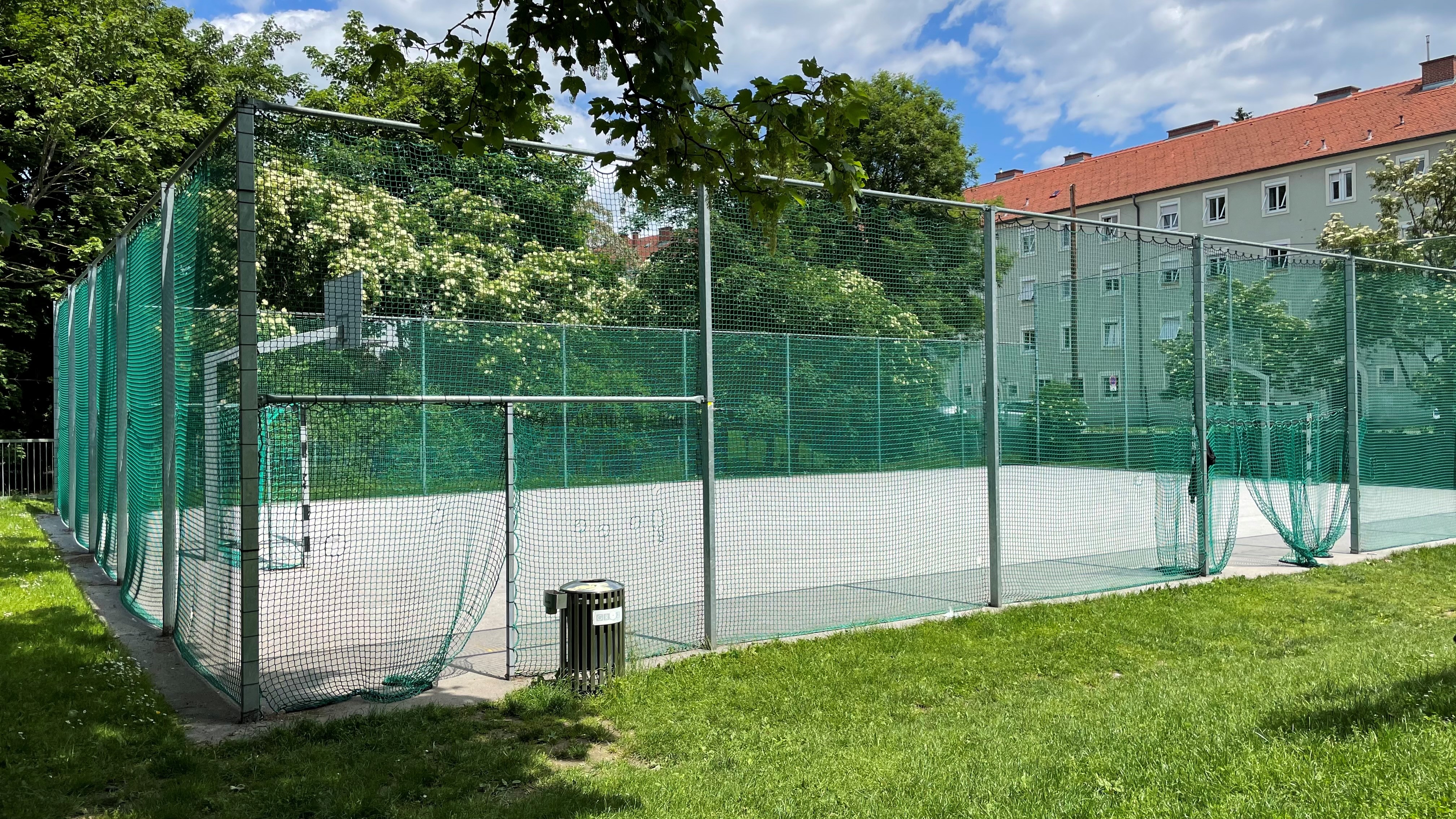 Der Multifunktionssportplatz Karlau/Rankengasse