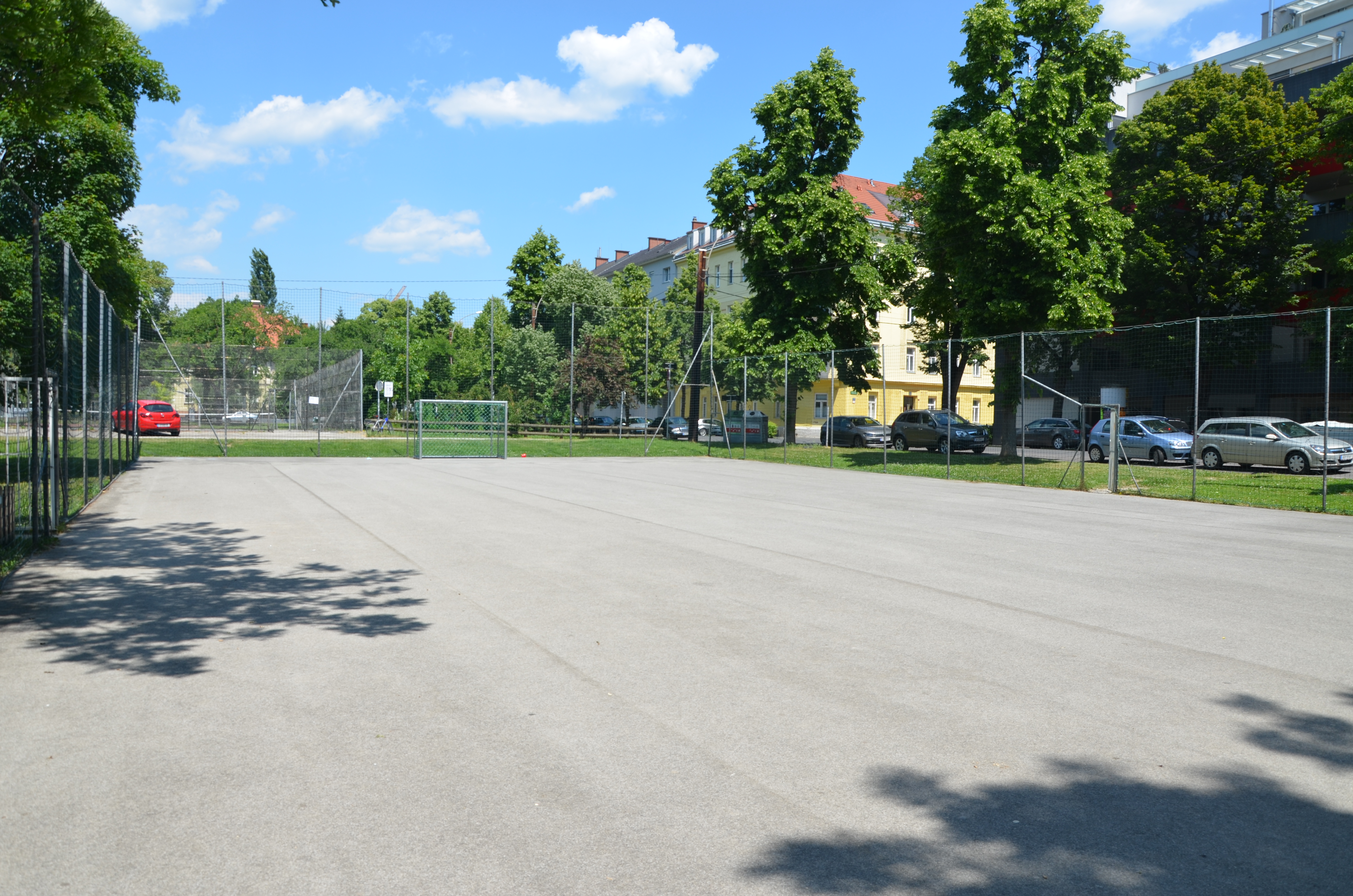 Fußballplatz Bezirkssportplatz Schutzengelkirche