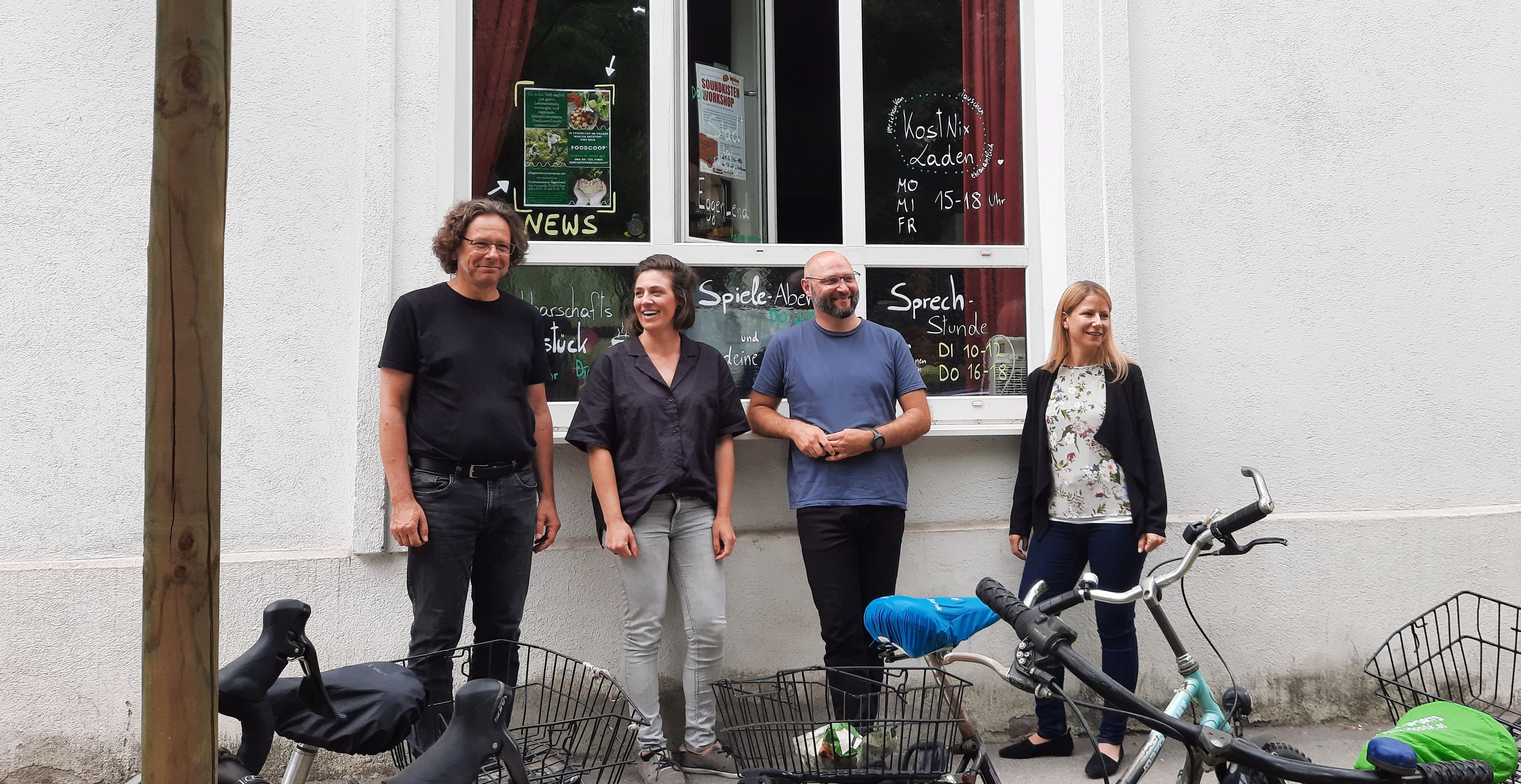 Das Team hinter dem Arbeitskreis Stadtteilarbeit.