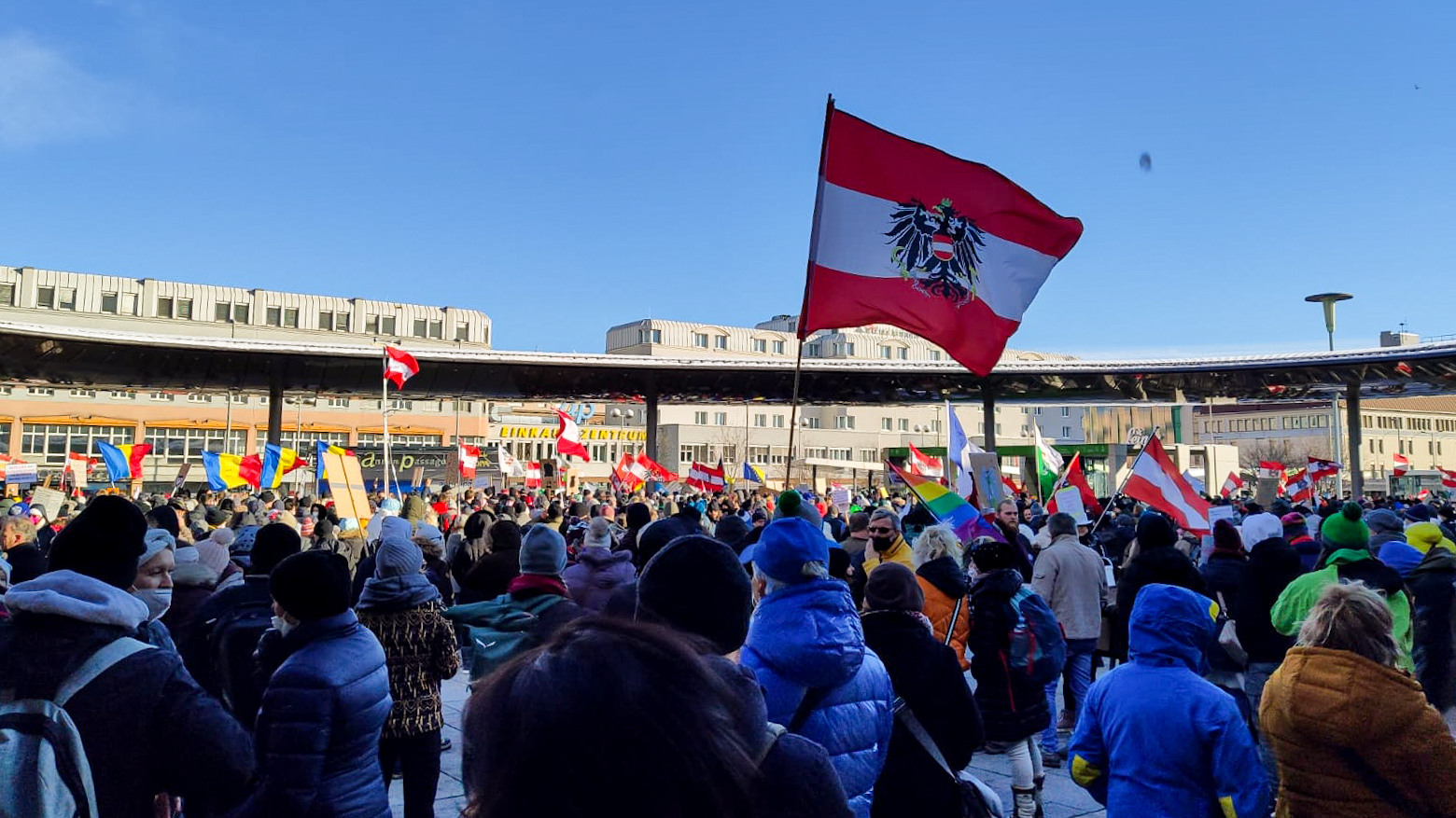 Zweitgrößte Corona-Demo in Graz