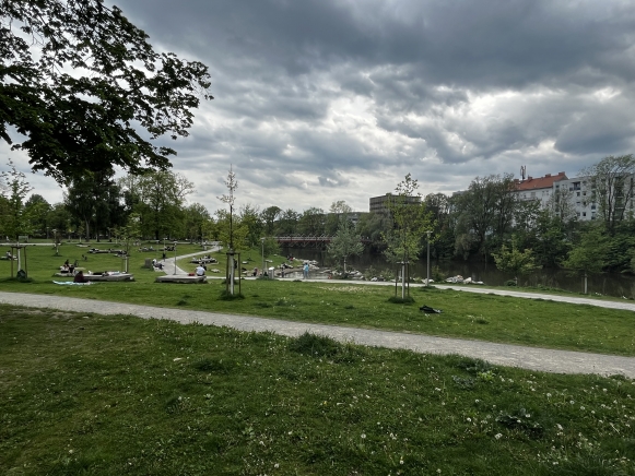 Laufen im Augarten