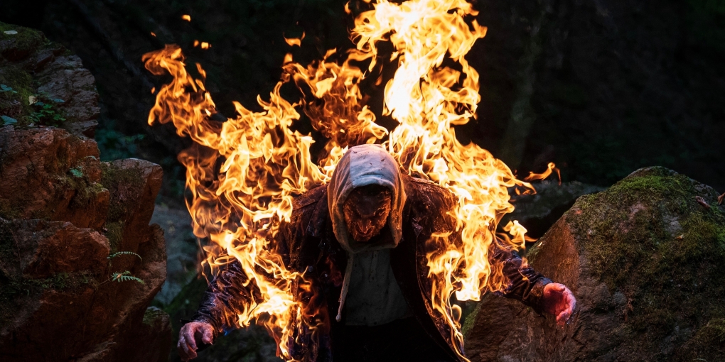 Ivan Forlani Full-Body-Burn Stunt