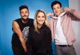 Hawi D'Ehre Podagonisten Paul Pizzeria, Gabi Hiller und Philipp Hansa