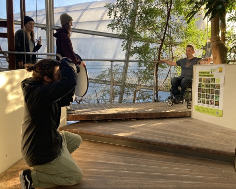 Fotoshootings im Botanischen Garten