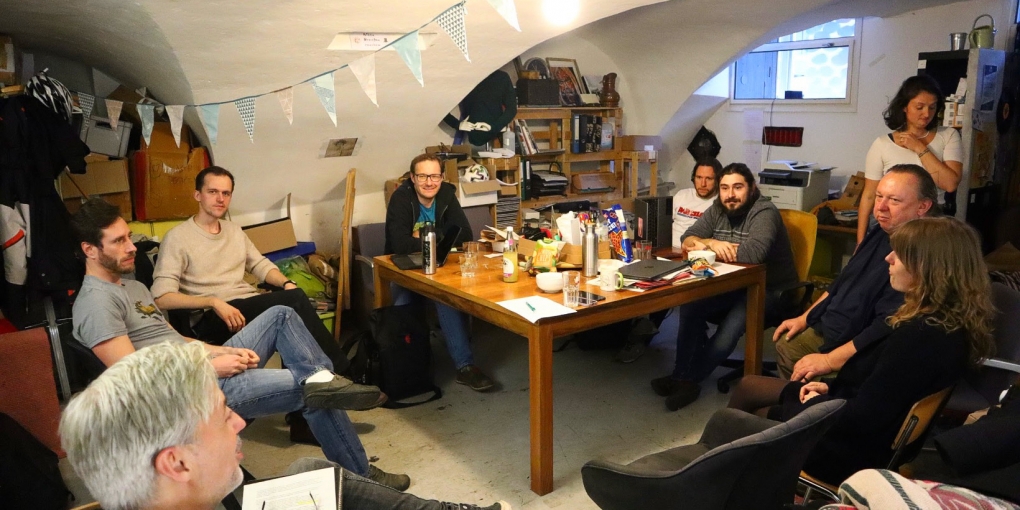 Foto vom Kernteam des Lendwirbels