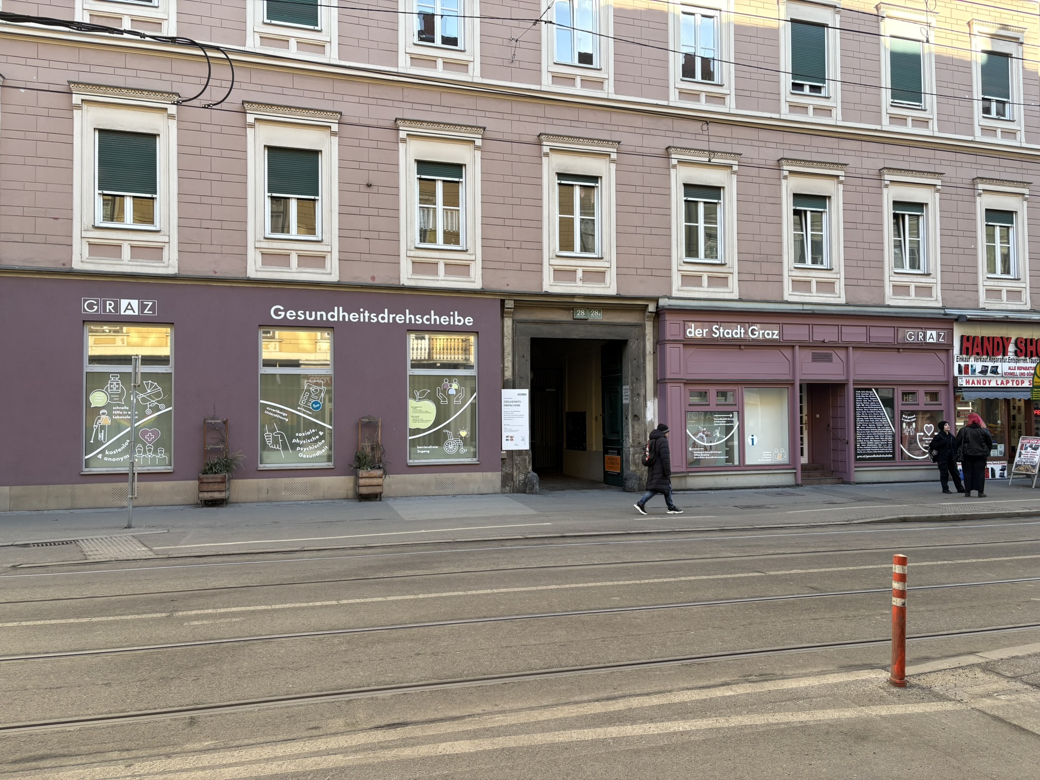 Gesundheitsdrehscheibe Außenansicht