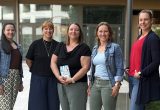 Jelena Petrović, Maria Reimelt, Brigitte Wiegisser, Katharina Hadeyer-Ingolic und Barbara Steiner (von links nach rechts)