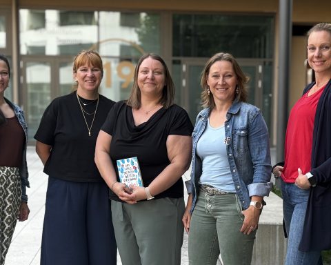 Jelena Petrović, Maria Reimelt, Brigitte Wiegisser, Katharina Hadeyer-Ingolic und Barbara Steiner (von links nach rechts)