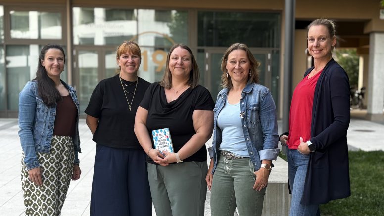 Jelena Petrović, Maria Reimelt, Brigitte Wiegisser, Katharina Hadeyer-Ingolic und Barbara Steiner (von links nach rechts)