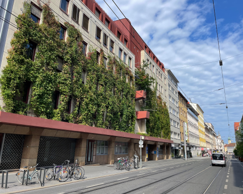 Blick entlang der Annenstraße
