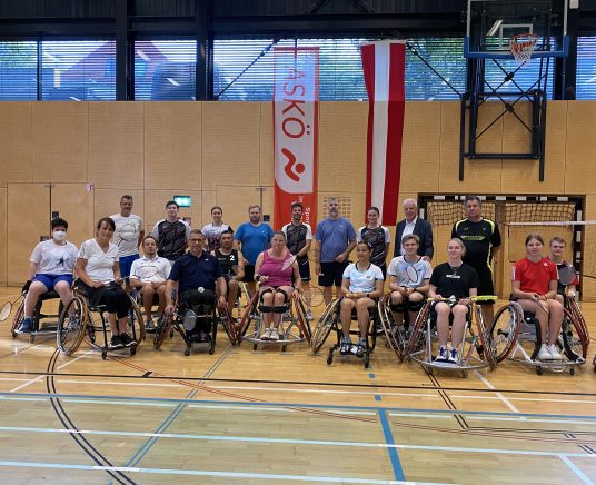 Gruppenfoto vom Schnuppertraining