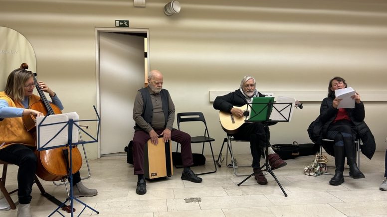 Der Annenviertler Chor zur Rettung der Welt.