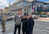 Team der Grazer Mitte bei Kunsthaus-Kreuzung